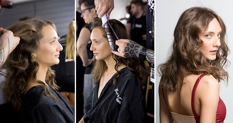 Descubre el paso a paso de uno de los looks de pasarela de Laura Vecino en la 080 Barcelona Fashion