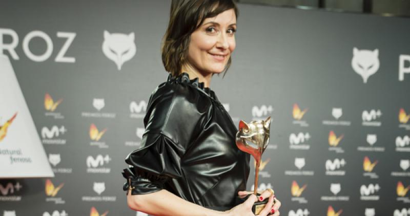 Nathalie Poza, ganadora del premio L’Oreal Professionnel como mejor actriz en los Premios Feroz