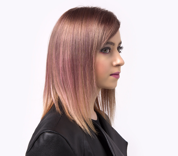 Balayage Gold Rose