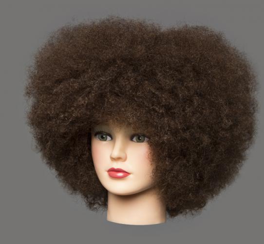 How to create an afro on straight hair