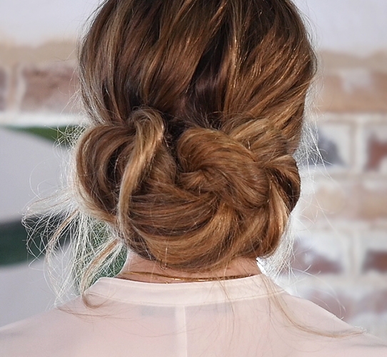Learn how to do an easy bridal updo with rope braids