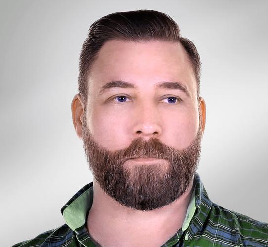 Medium length beard grooming