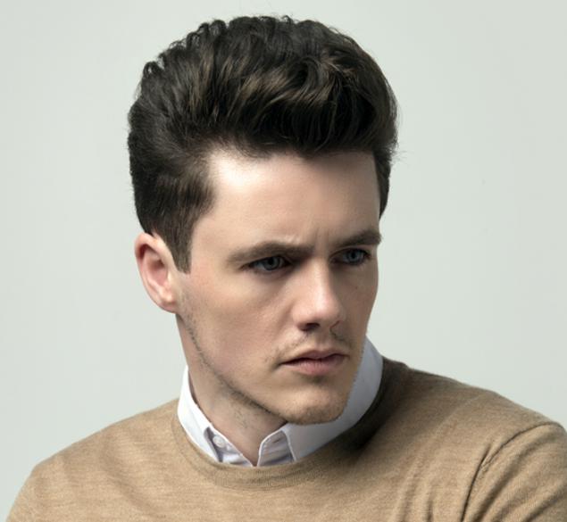 Men's modernized classic haircut