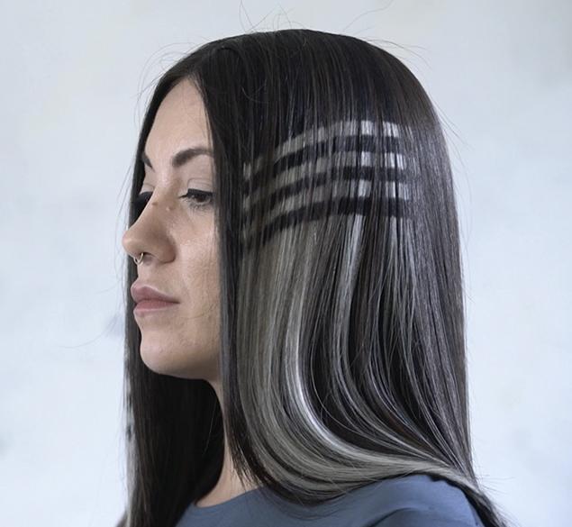 Geometric designs for hair extensions