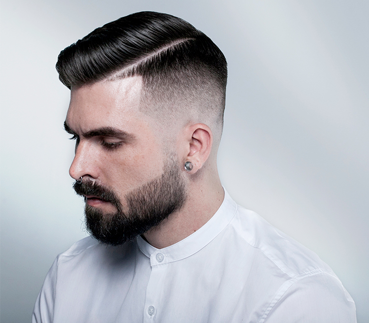 Corte masculino Combinado Over